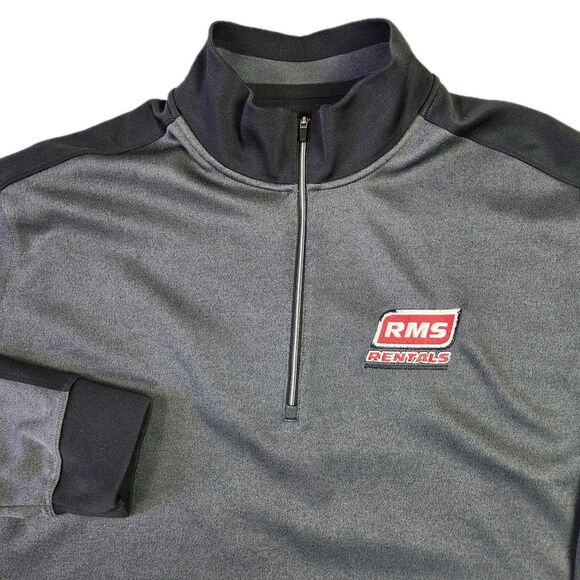 Nike Golf Sweater Mens XL 1/4 Zip Embroidered RMS Golfing Swoosh Preppy Sports - Picture 2 of 8